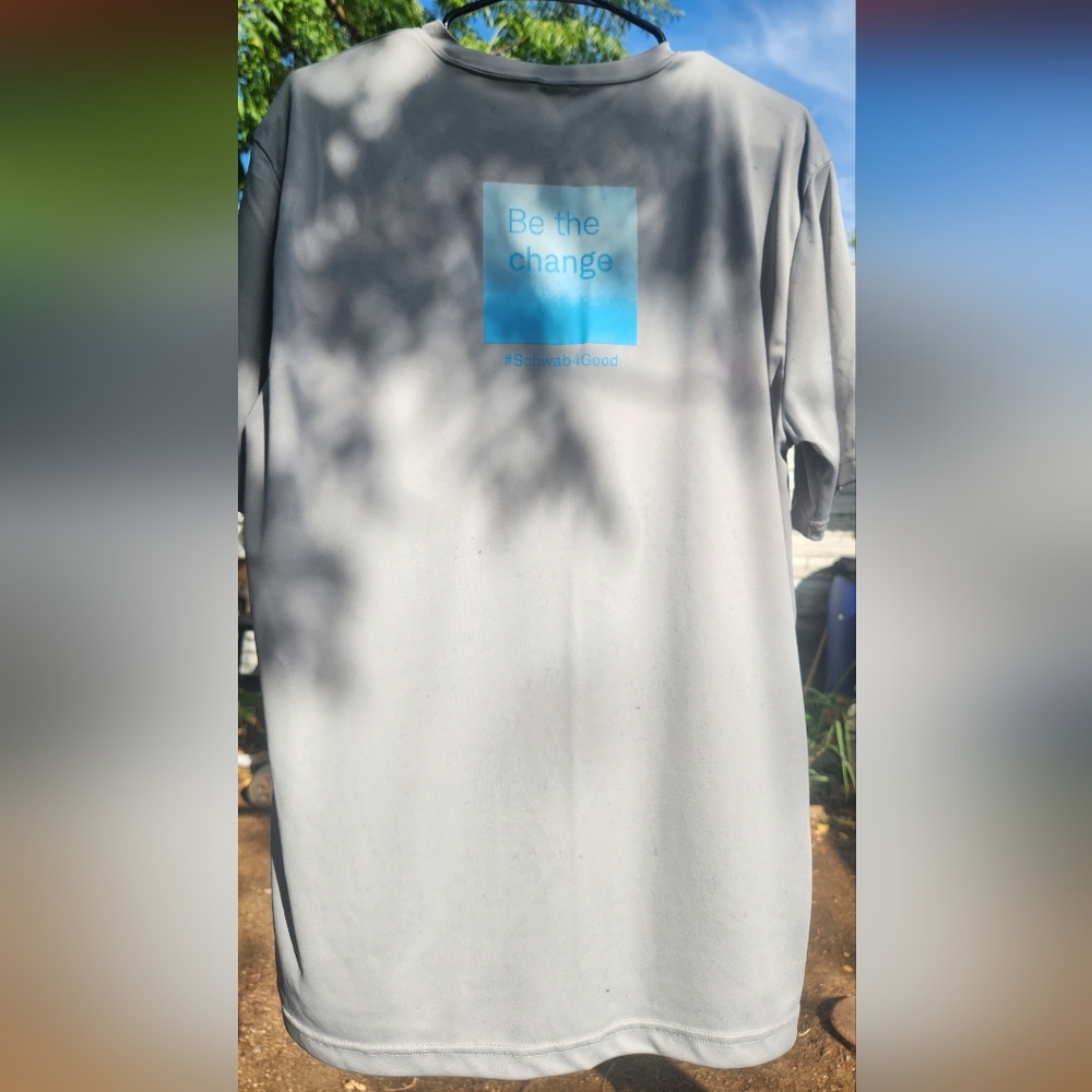 Charles Schwab volunteer t-shirt